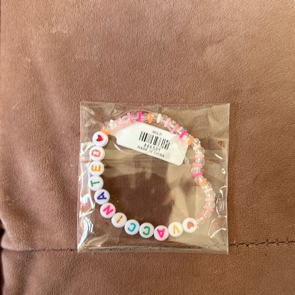 Colorful Beaded Vaccinated Bracelet